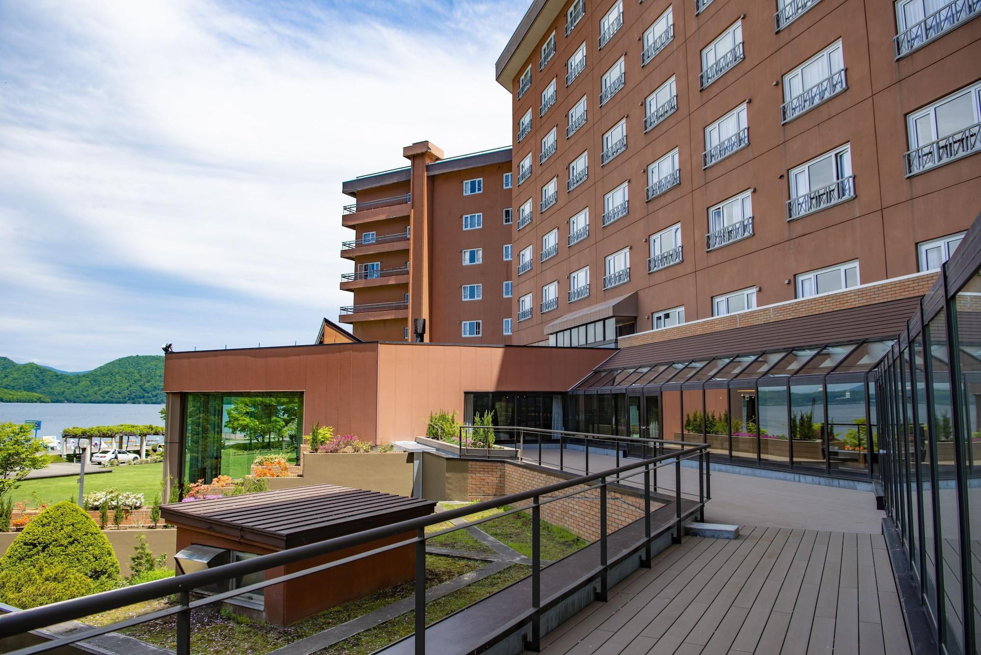 Toyako Manseikaku Hotel Lakeside Terrace Buitenkant foto
