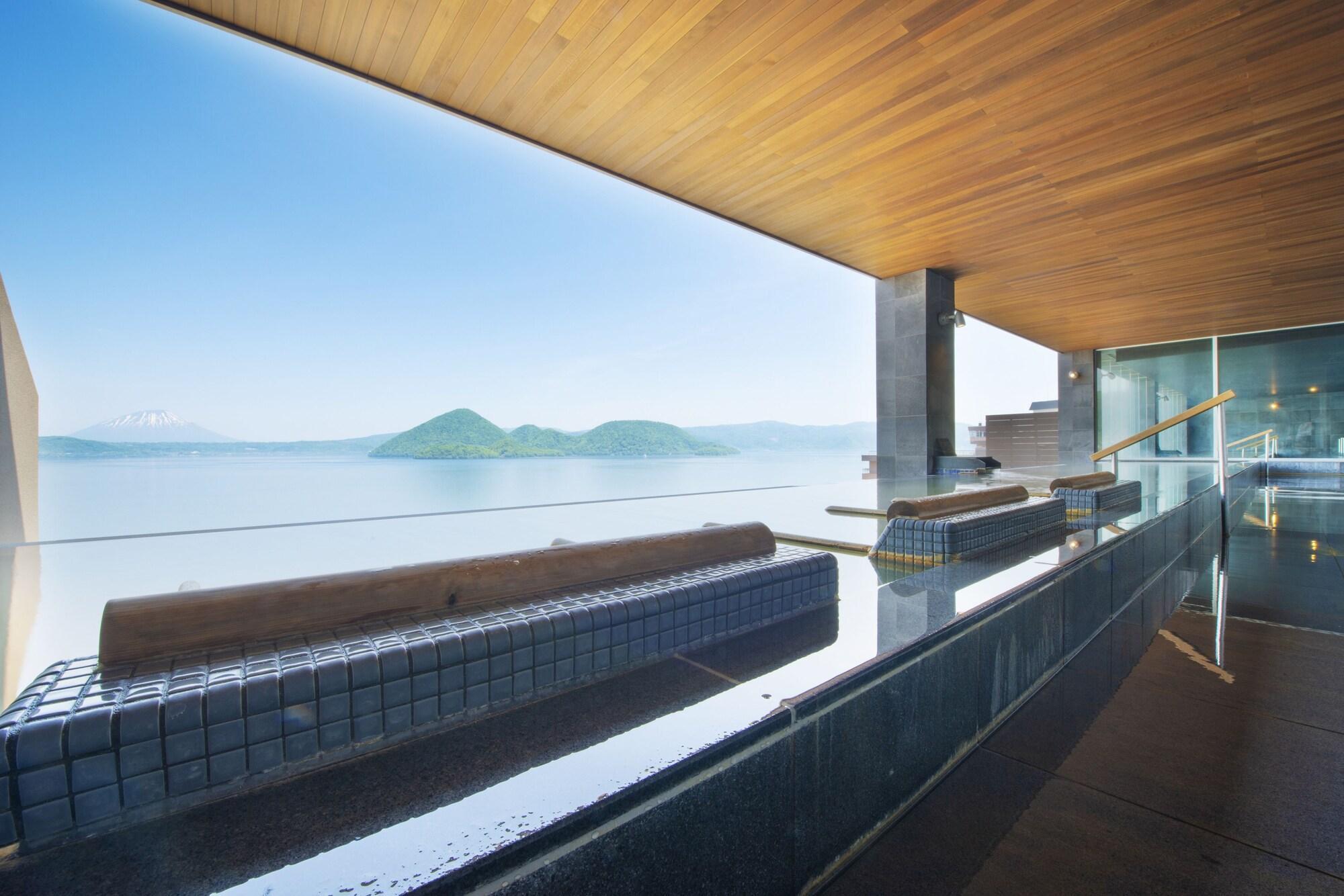 Toyako Manseikaku Hotel Lakeside Terrace Buitenkant foto